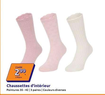 Chaussettes d'intérieur