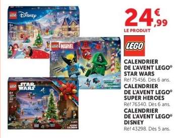 Calendrier de l'avent LEGO