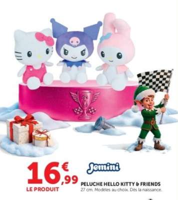 PELUCHES HELLO KITTY & FRIENDS
