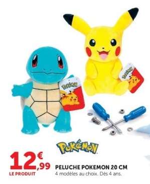 Peluche Pokémon 20 cm