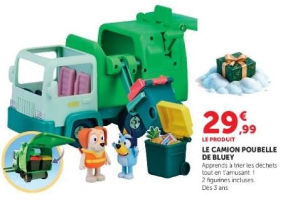 LE CAMION POUBELLE DE BLUEY