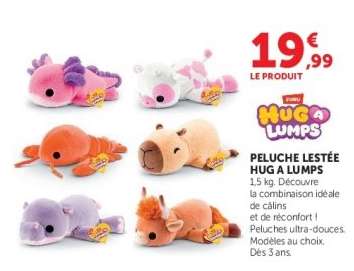 PELUCHE LESTÉE HUG A LUMPS