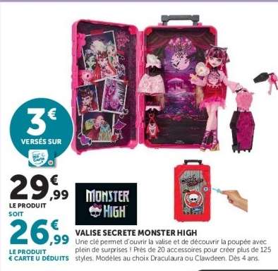 Valise Secrète Monster High