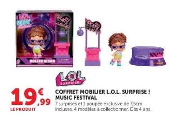 COFFRET MOBILIER L.O.L. SURPRISE ! MUSIC FESTIVAL