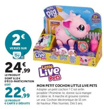 MON PETIT COCHON LITTLE LIVE PETS