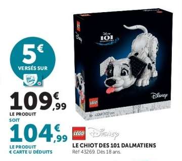 LEGO Disney Le Chiot des 101 Dalmatiens
