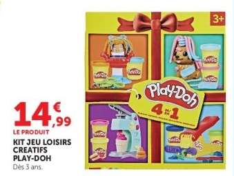 KIT JEU LOISIRS CREATIFS PLAY-DOH
