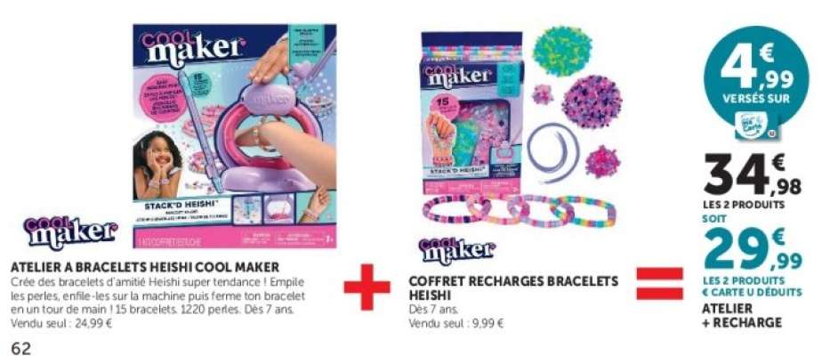 ATELIER À BRACELETS HEISHI COOL MAKER