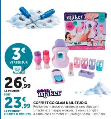 Coffret Go Glam nail studio