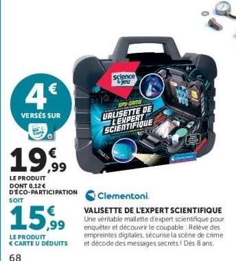 VALISETTE DE L'EXPERT SCIENTIFIQUE