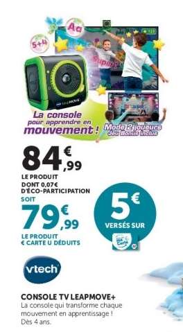 CONSOLE TV LEAPMOVE+