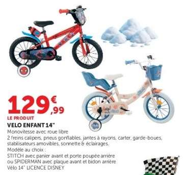 Vélo enfant 14"