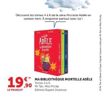 MA BIBLIOTHÈQUE MORTELLE ADÈLE