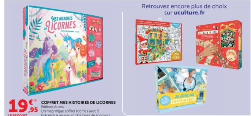COFFRET MES HISTOIRES DE LICORNES