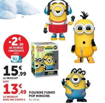 FIGURINE FUNKO POP MINIONS