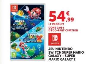 Jeu Nintendo Switch Super Mario Galaxy + Super Mario Galaxy 2