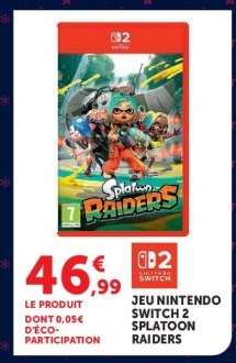 Jeu Nintendo Switch 2 Splatoon Raiders
