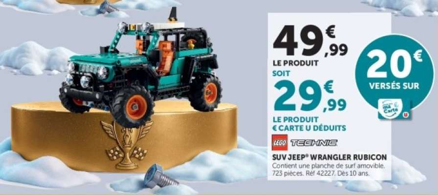 LEGO Technic SUV Jeep Wrangler Rubicon