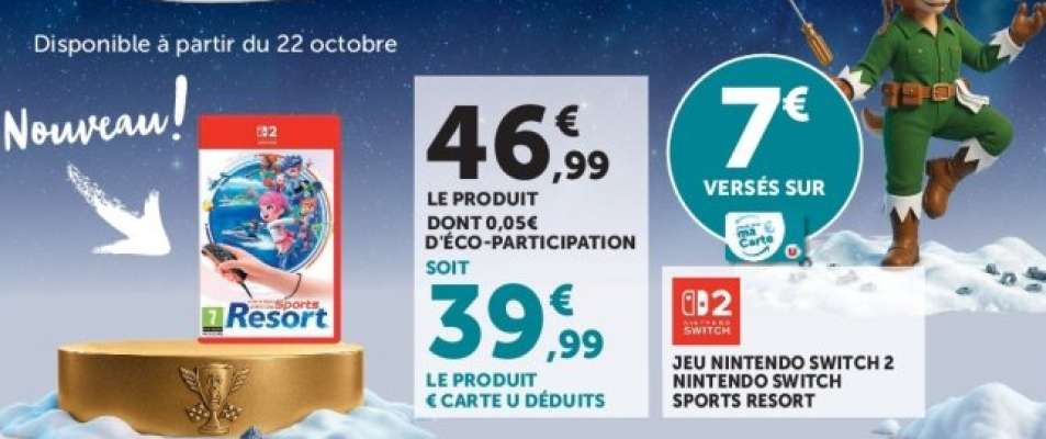 JEU NINTENDO SWITCH 2 NINTENDO SWITCH SPORTS RESORT