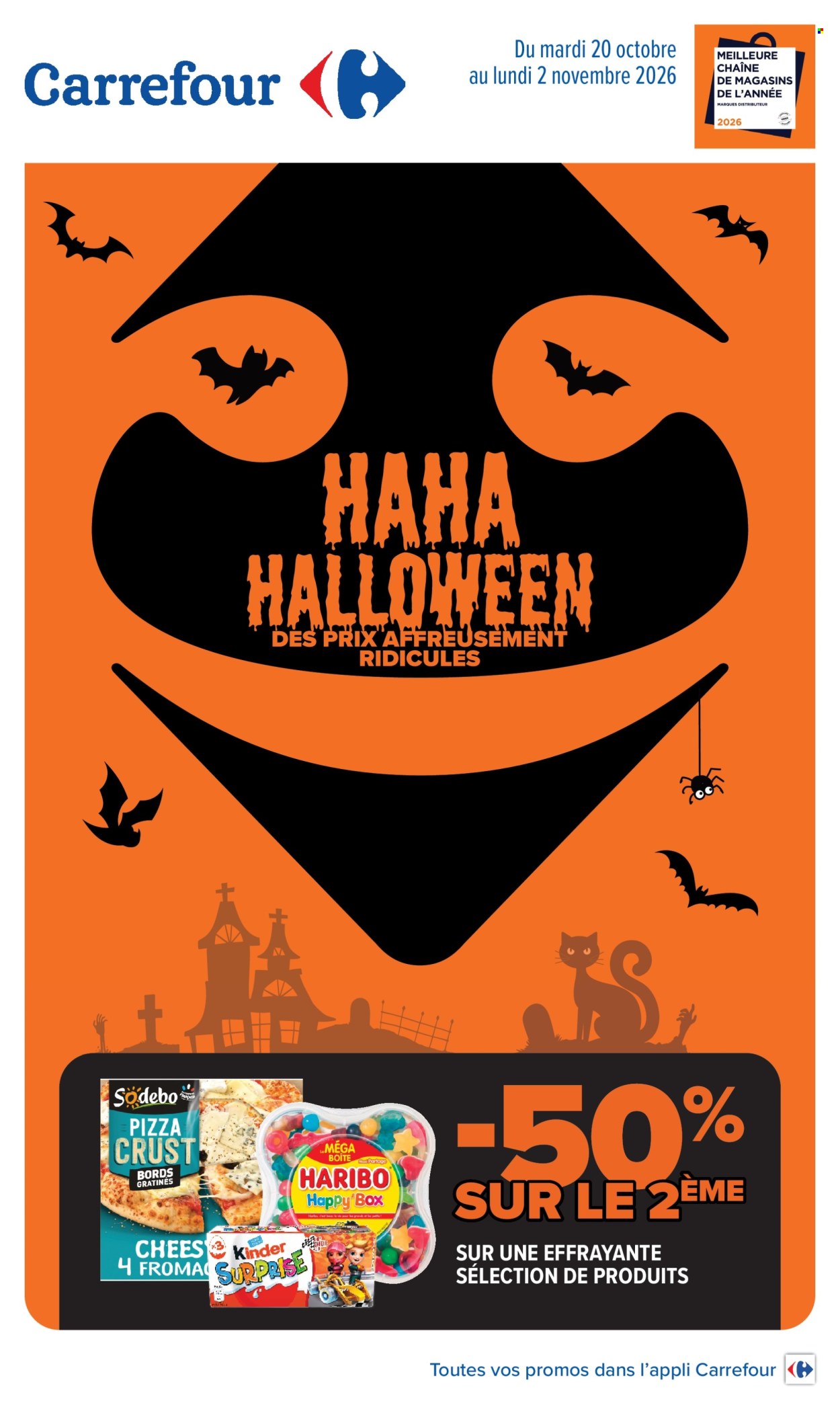 Catalogue Carrefour Hypermarchés - 20/10/2026 - 02/11/2026. Page 1