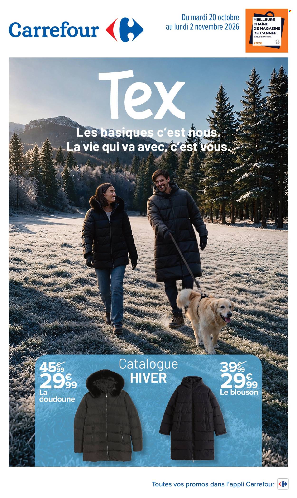 Catalogue Carrefour Hypermarchés - 20/10/2026 - 02/11/2026. Page 1