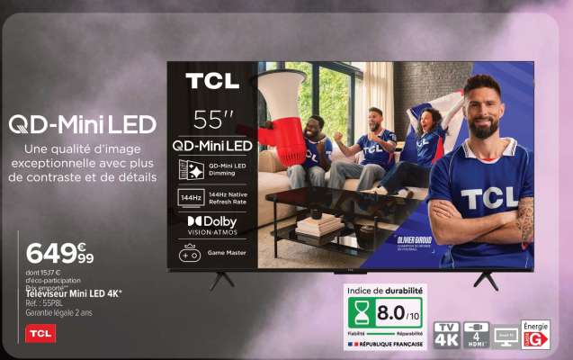 TCL 55'' QD-Mini LED