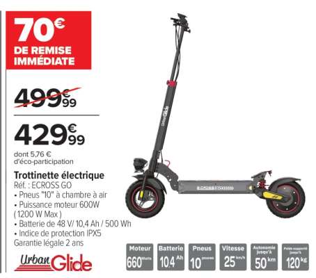 Trottinette électrique