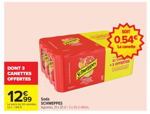 Soda SCHWEPPES