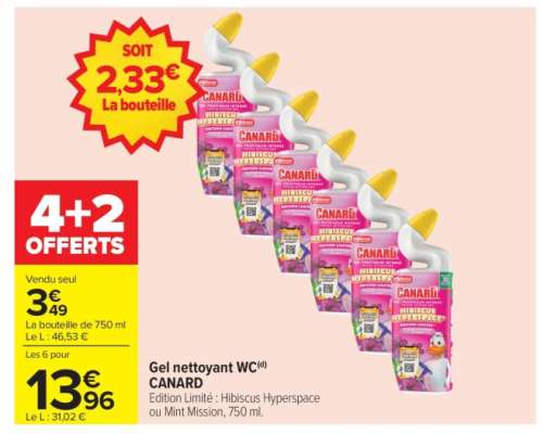 GEL NETTOYANT WC CANARD