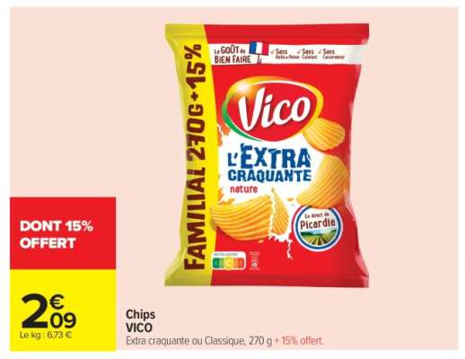 Chips "Vico"
