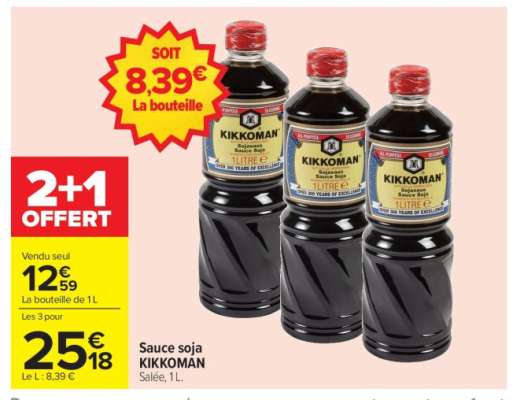 Sauce Soja Kikkoman