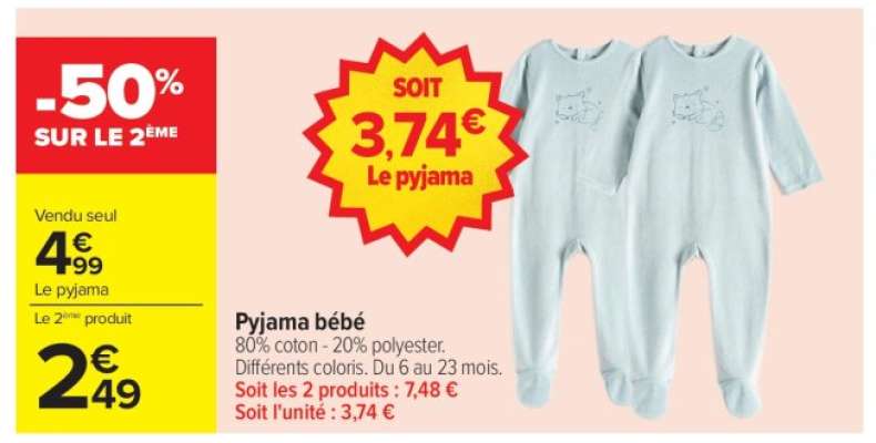 Pyjama bébé