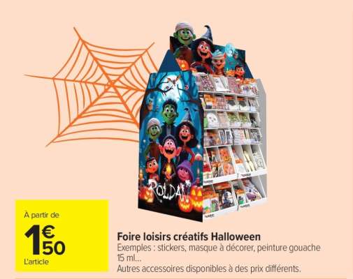 Foire loisirs créatifs Halloween