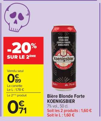 Bière Blonde Forte KOENIGSBIER