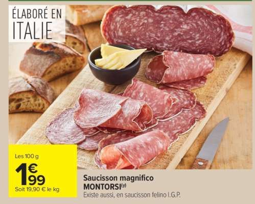 Saucisson magnifico MONTORSI