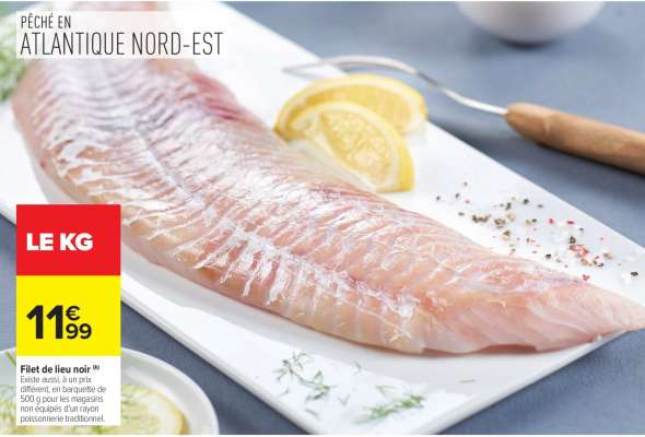 Filet De Lieu Noir