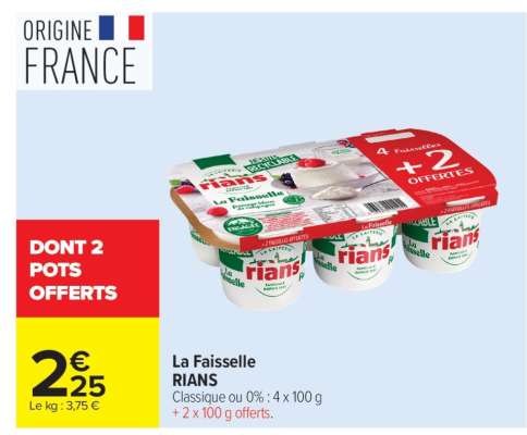 La Faisselle Rians