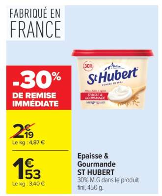 Epaisse & Gourmande ST HUBERT