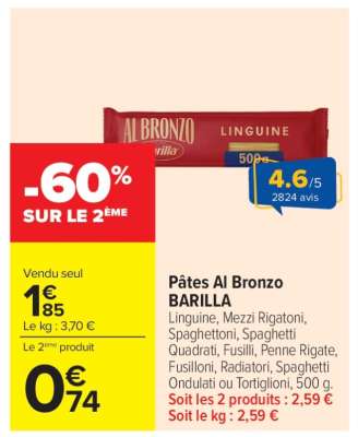 Pâtes Al Bronzo Barilla