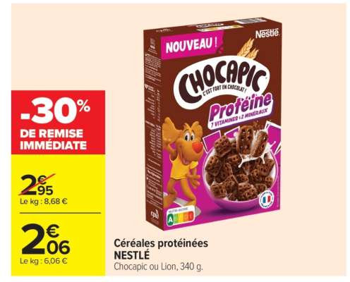 Céréales protéinées NESTLÉ