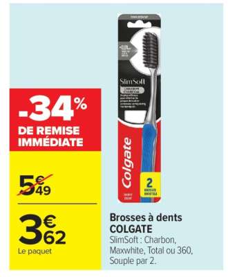 Brosses à dents COLGATE