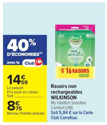 Rasoirs Non Rechargeables WILKINSON