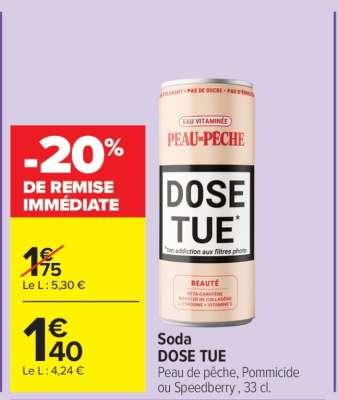 Soda DOSE TUE