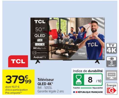 Téléviseur QLED 4K