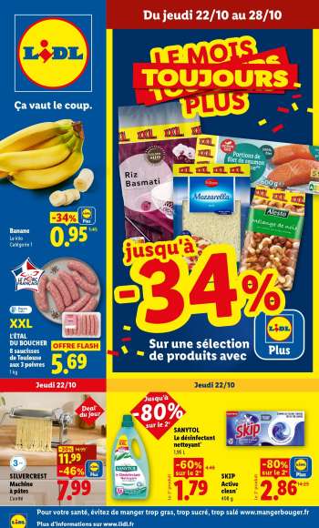 Catalogue Lidl - 22/10/2026 - 28/10/2026.