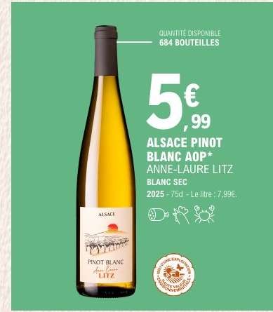 ALSACE PINOT BLANC AOP* ANNE-LAURE LITZ