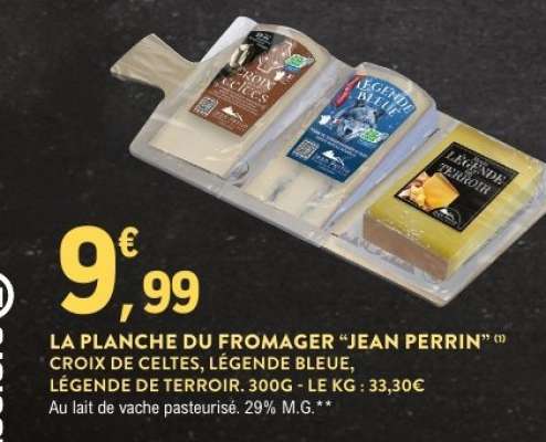 LA PLANCHE DU FROMAGER “JEAN PERRIN”