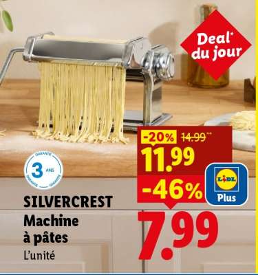 SILVERCREST Machine à pâtes