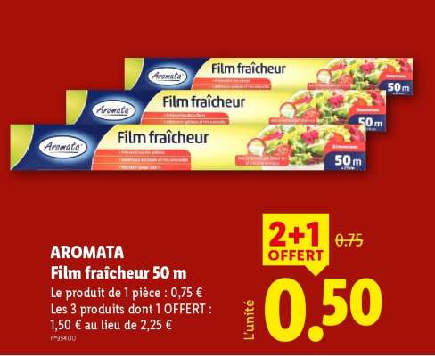 AROMATA Film fraîcheur 50 m