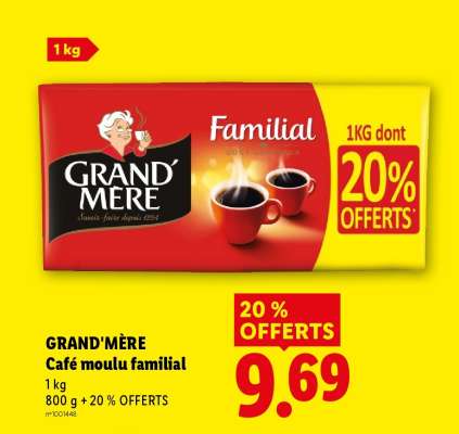 GRAND'MÈRE CAFÉ MOULU FAMILIAL